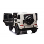 Elektrické autíčko Mercedes Benz G63 AMG XXL 24V - biele 